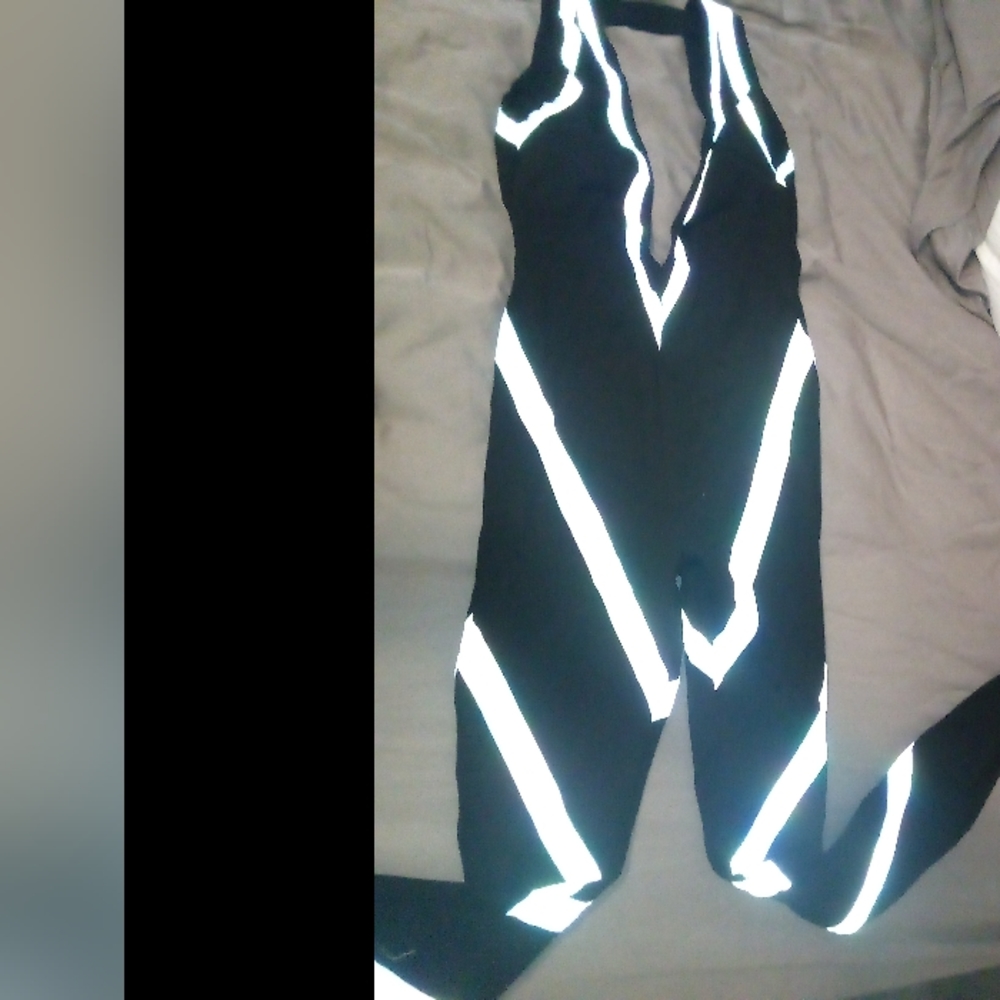 Dolls kill Reflective bodysuit